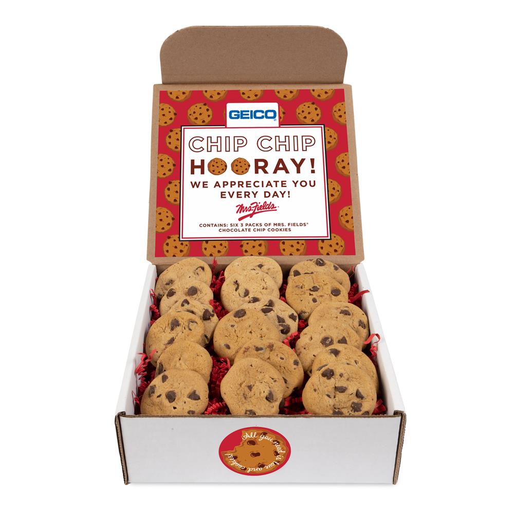 Custom Mrs. Fields Cookie Mailer Box